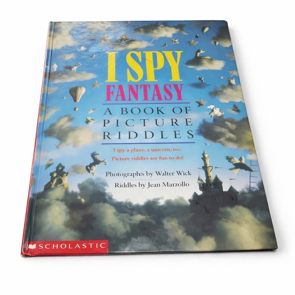 I Spy Fantasy Book | Walter Wick & Jean Marzollo | Hardcover Picture Riddles